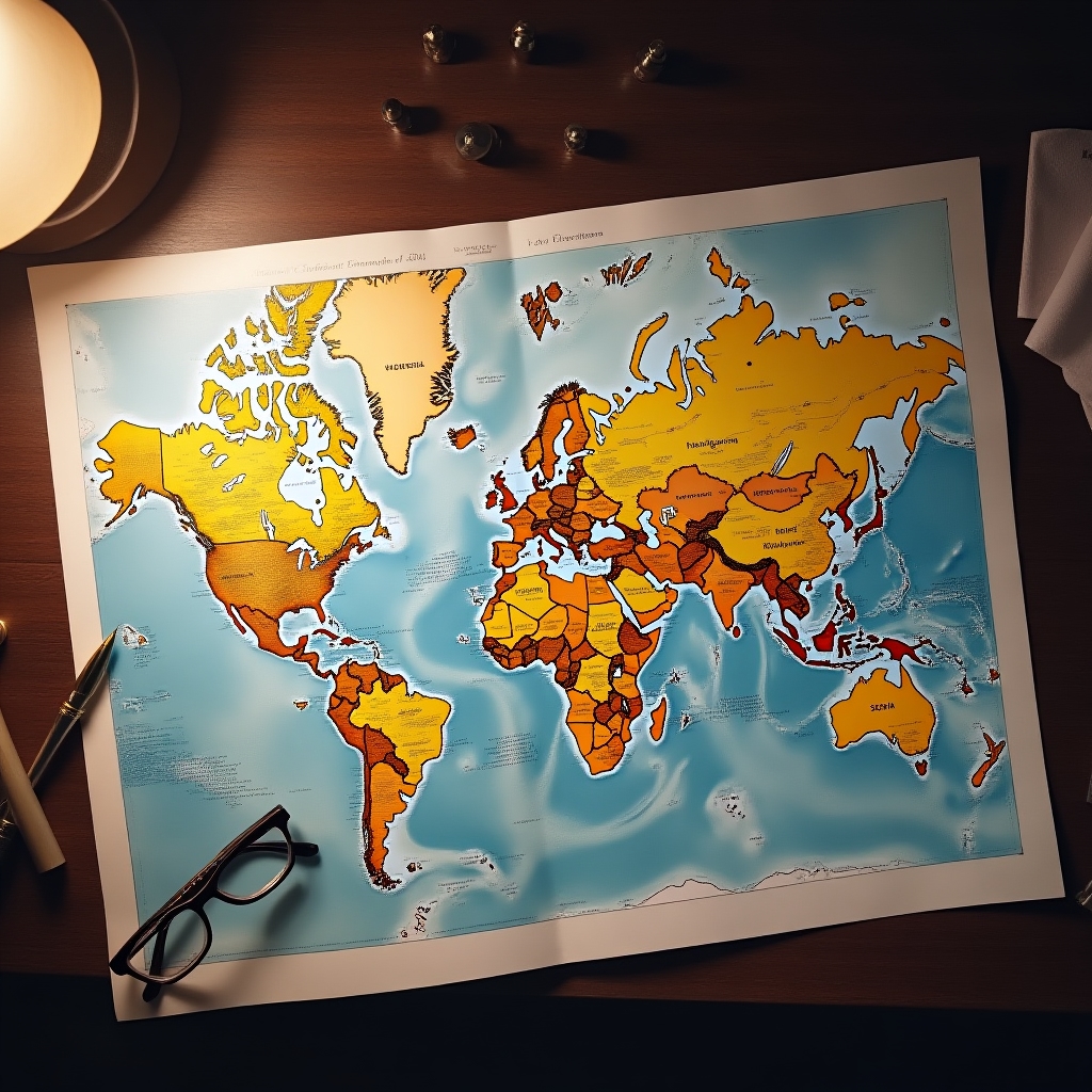 Карта юрисдикций для работы с международными делами о мошенничестве